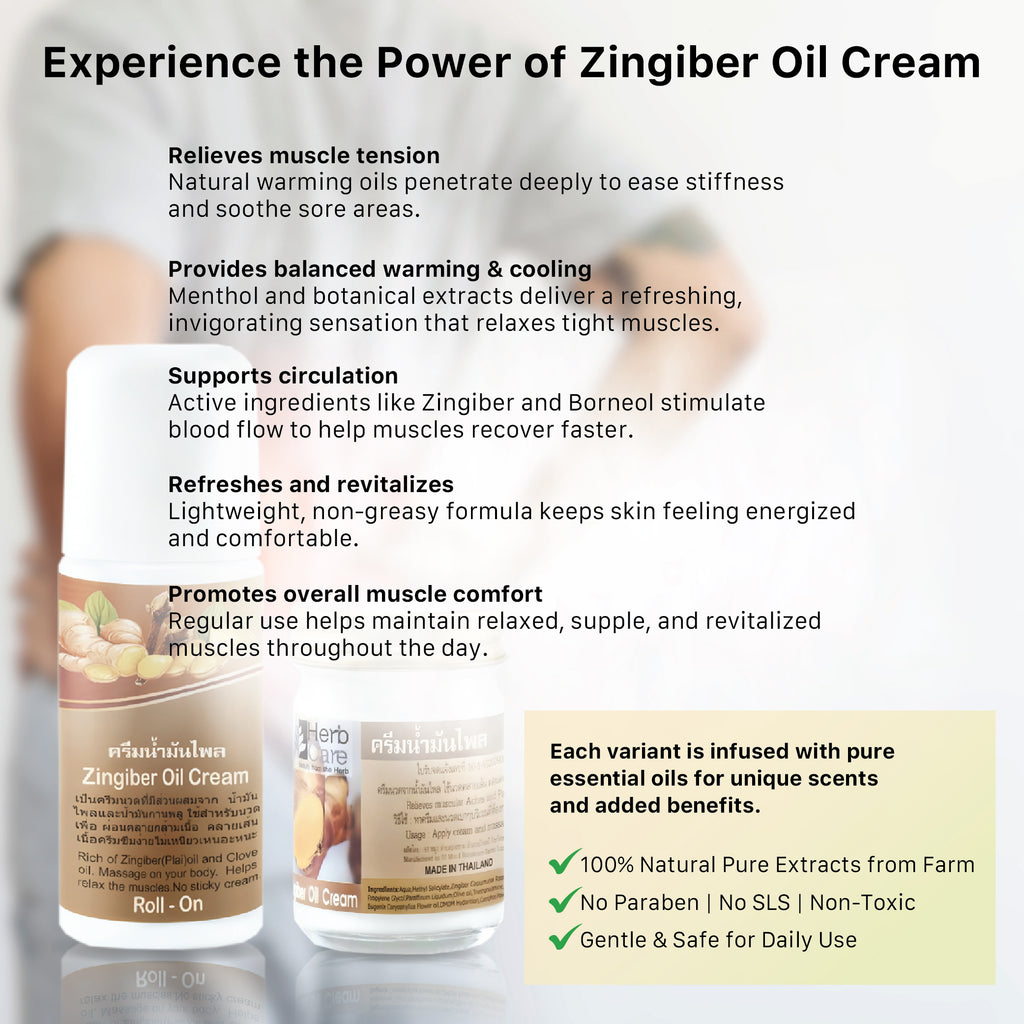 Zingiber Oil Cream