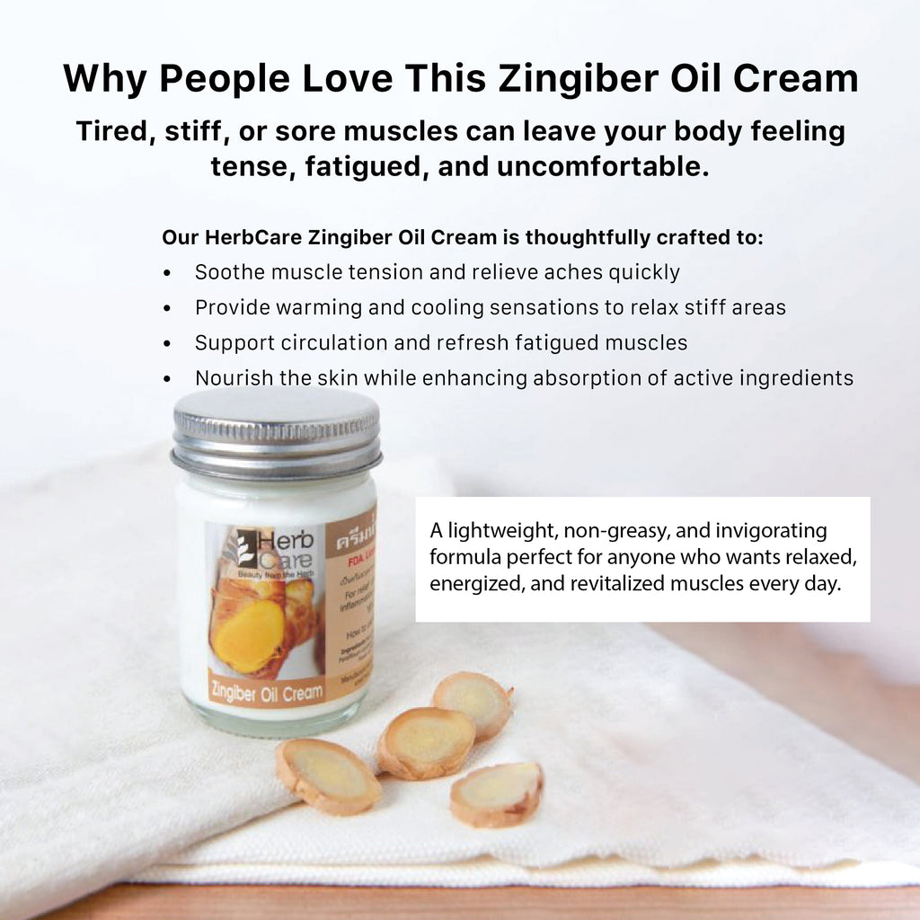 Zingiber Oil Cream