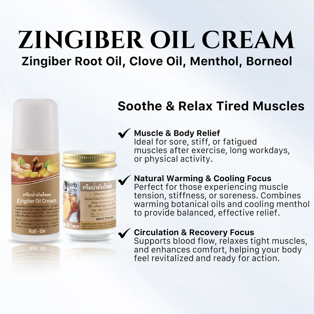 Zingiber Oil Cream